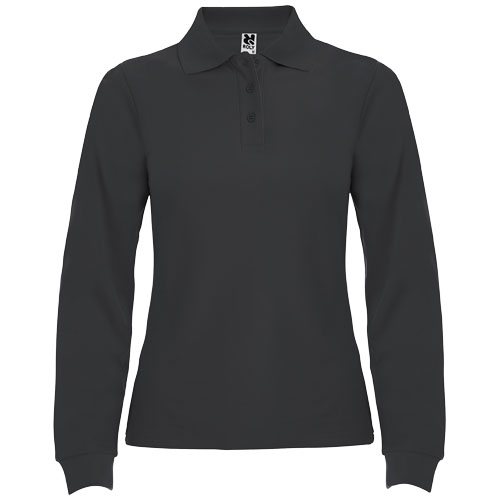 Polo publicitaire Femme coton 220gr Estrella ROLY Dark Lead